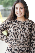 Load image into Gallery viewer, Leopard  n Clueless Sweater Jacket