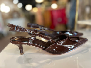 Glam Pointed Kitten Heel