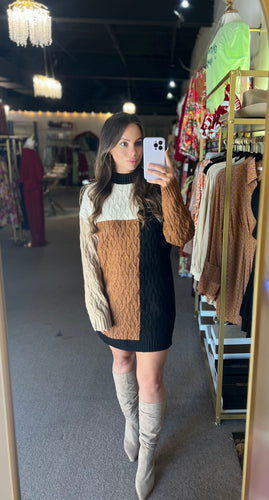 Cuddle Weather Sweater Dress