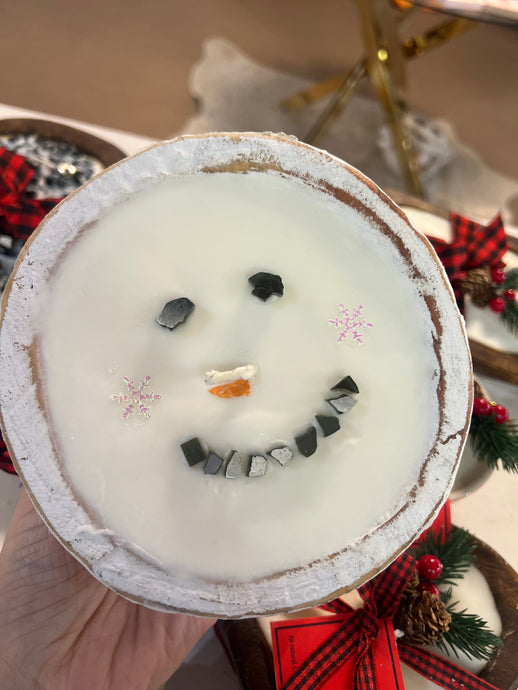 Snow Ball  Candle