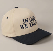 Load image into Gallery viewer, In God We Trust Hat