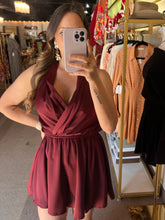 Load image into Gallery viewer, Wine &amp; Dine Me Romper