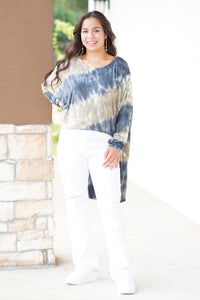 Do You Sea What I Sea Tie Dyed Top