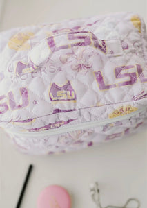 LSU Makeup Bag