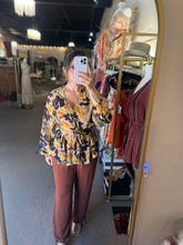 Load image into Gallery viewer, Dusky Dahlia Blouse