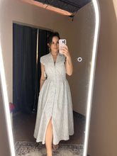 Load image into Gallery viewer, Blue Sunday Midi Dress