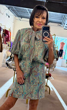 Load image into Gallery viewer, Paisley Mini Dress