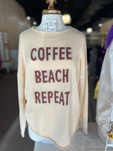 Load image into Gallery viewer, Coffee Beach Repeat Sweater