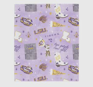 LSU Tiger Spirit Blanket