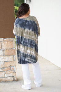 Do You Sea What I Sea Tie Dyed Top