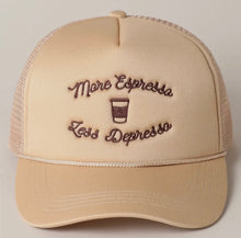 Load image into Gallery viewer, More Espresso Hat