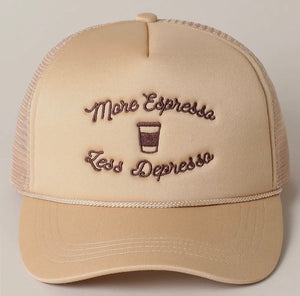 More Espresso Hat