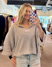 Load image into Gallery viewer, Spring Fling Sweater Blue