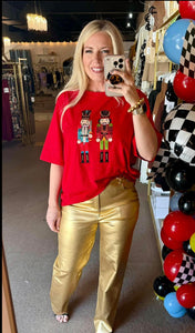 Sequin Nutcracker Top