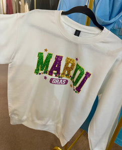 MARDI GRAS SWEATSHIRT