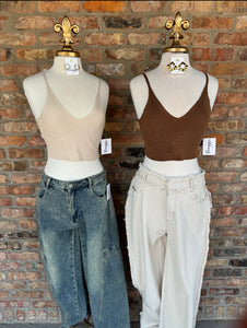 Raw Hem Wide Leg Bleached Jeans