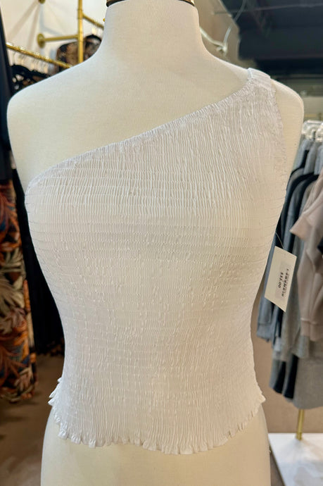 Delina Top White