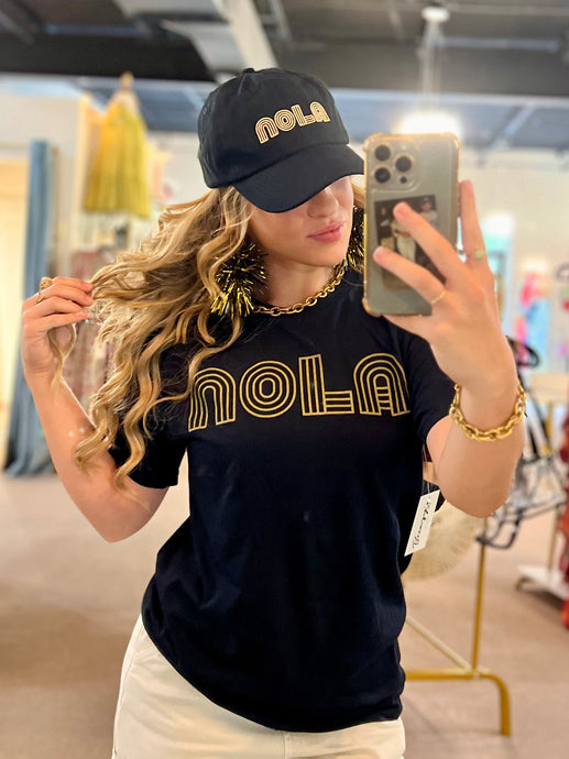 NOLA Black Tee