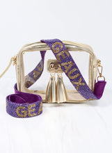 Load image into Gallery viewer, Beaded Cross Body Strap- Geaux, NOLA, Hail State, Rebs, Roll Tide