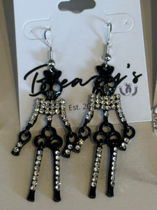 Skeleton Earrings