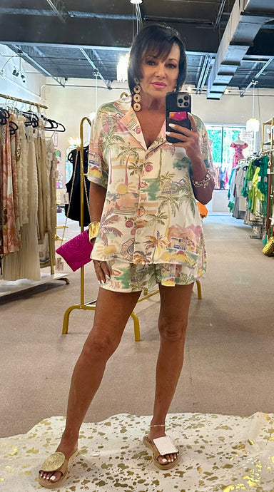 Paradise Beach 2pc Short Set