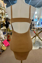 Load image into Gallery viewer, Sweater Weather Dress Camel