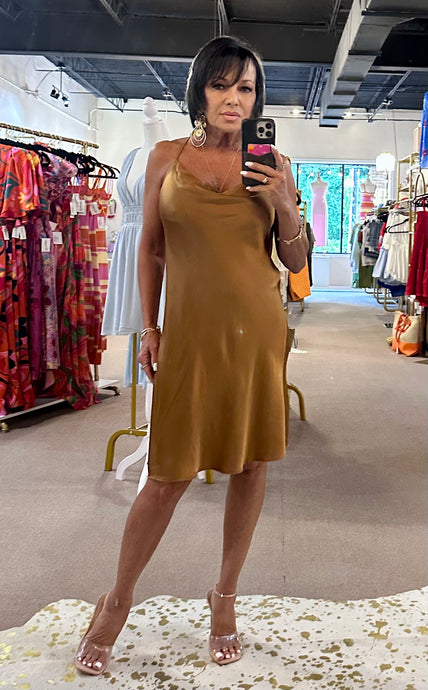 Freya Satin Dress