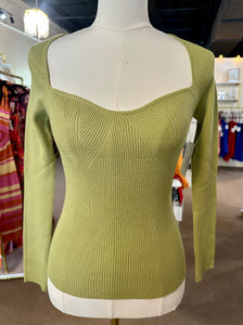 Sweetheart Sweater Top