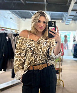 Golden Leopard Shirt
