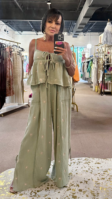 Daisies 2pc Jogger Pant Set