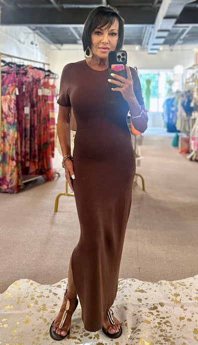 Move Me Baby Sweater Midi Dress