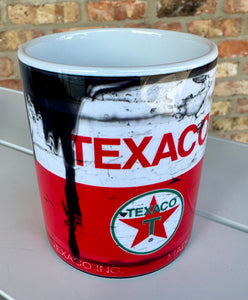 Texaco Motor Oil Can Mug