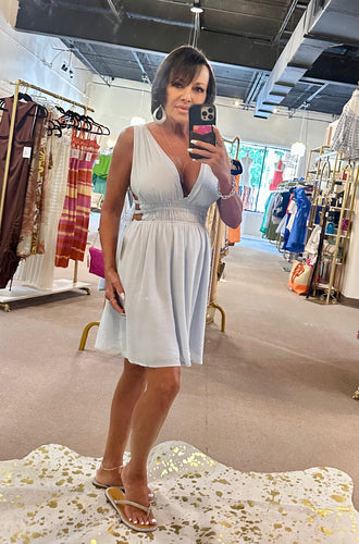 Olivia Dress Blue
