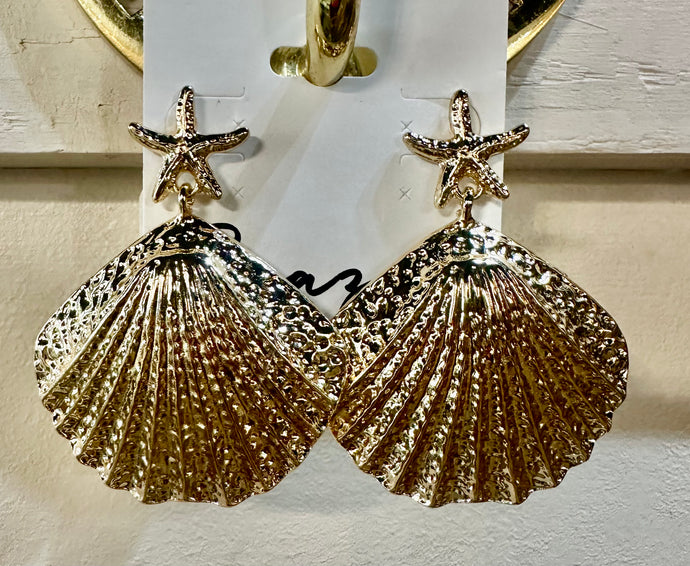 Shell & Starfish Earrings