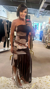 Camellia Tube Mini Dress