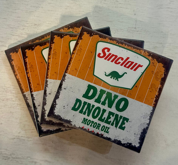 Dino Dinolene Oil Coaster