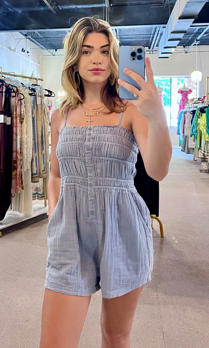 Blue Lagoon Romper