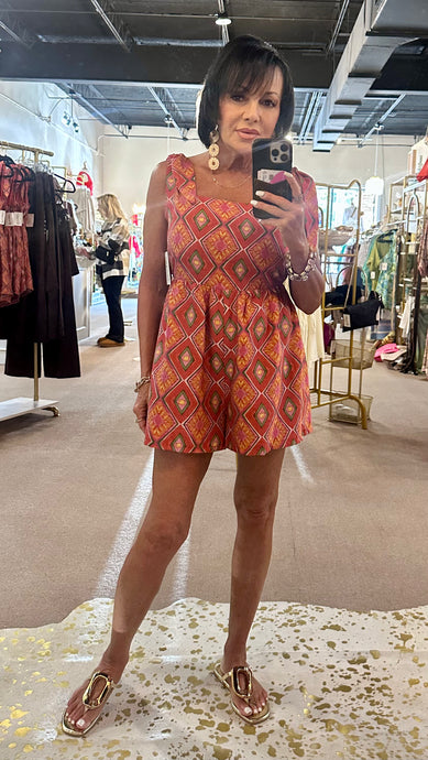 Summer Sunset Romper