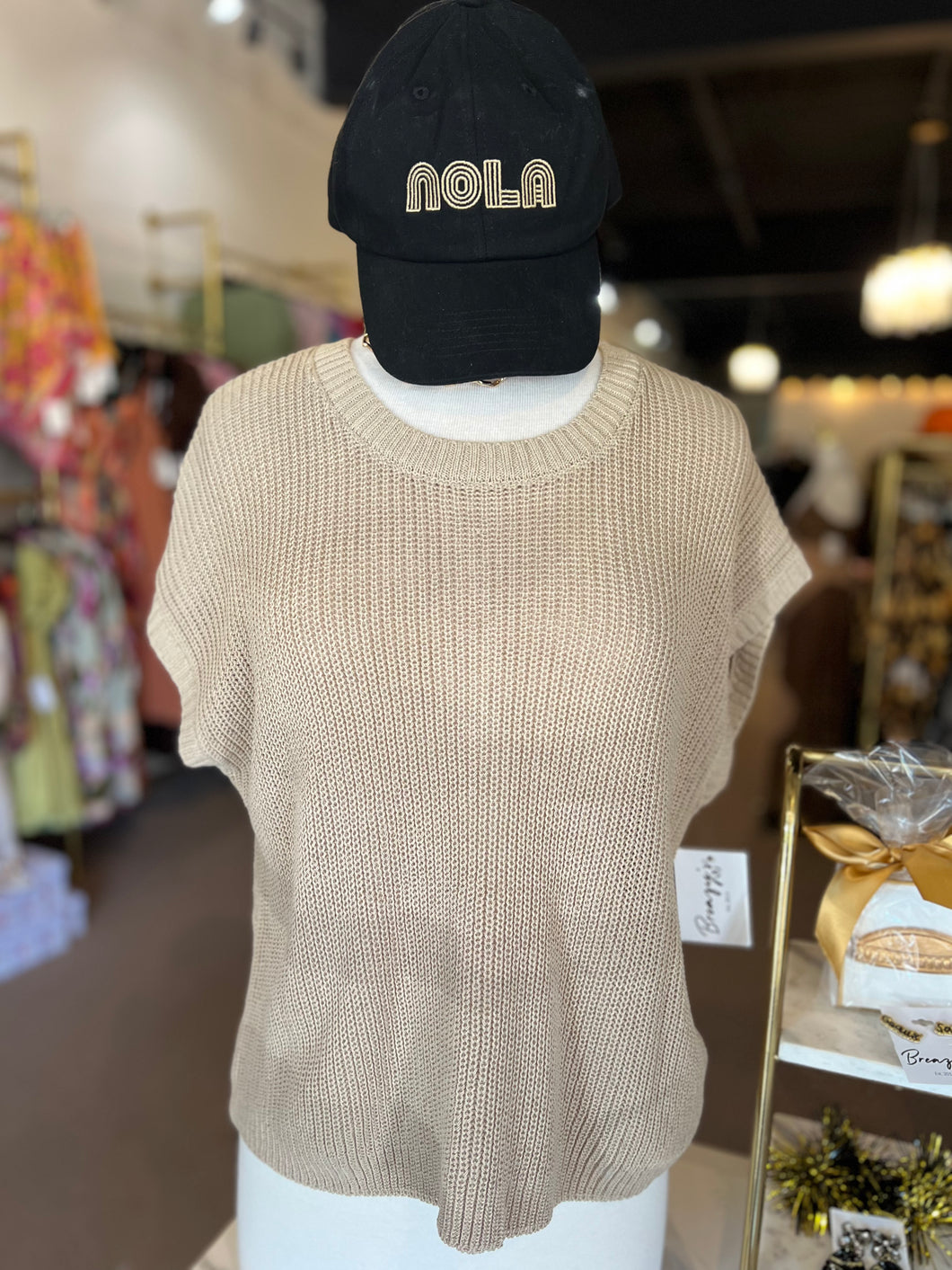 Everyday Pullover Taupe