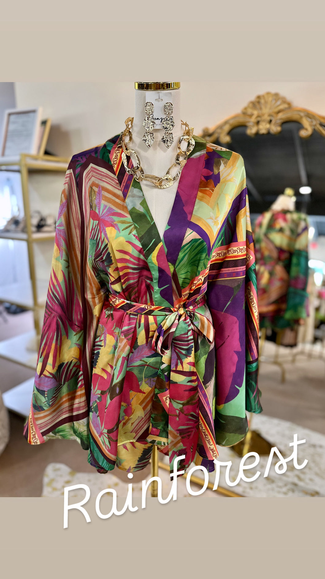 Rainforest 2pc Short Set