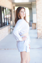 Load image into Gallery viewer, Emily Cropped Sweatshirt &amp; Shorts Set