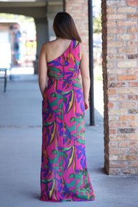 Palm Slit Maxi Dress