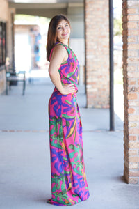 Palm Slit Maxi Dress