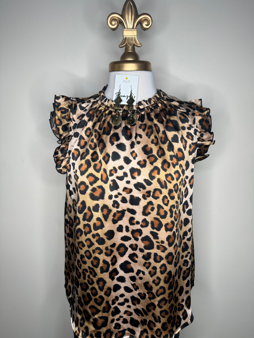 Nala Leopard Print Top