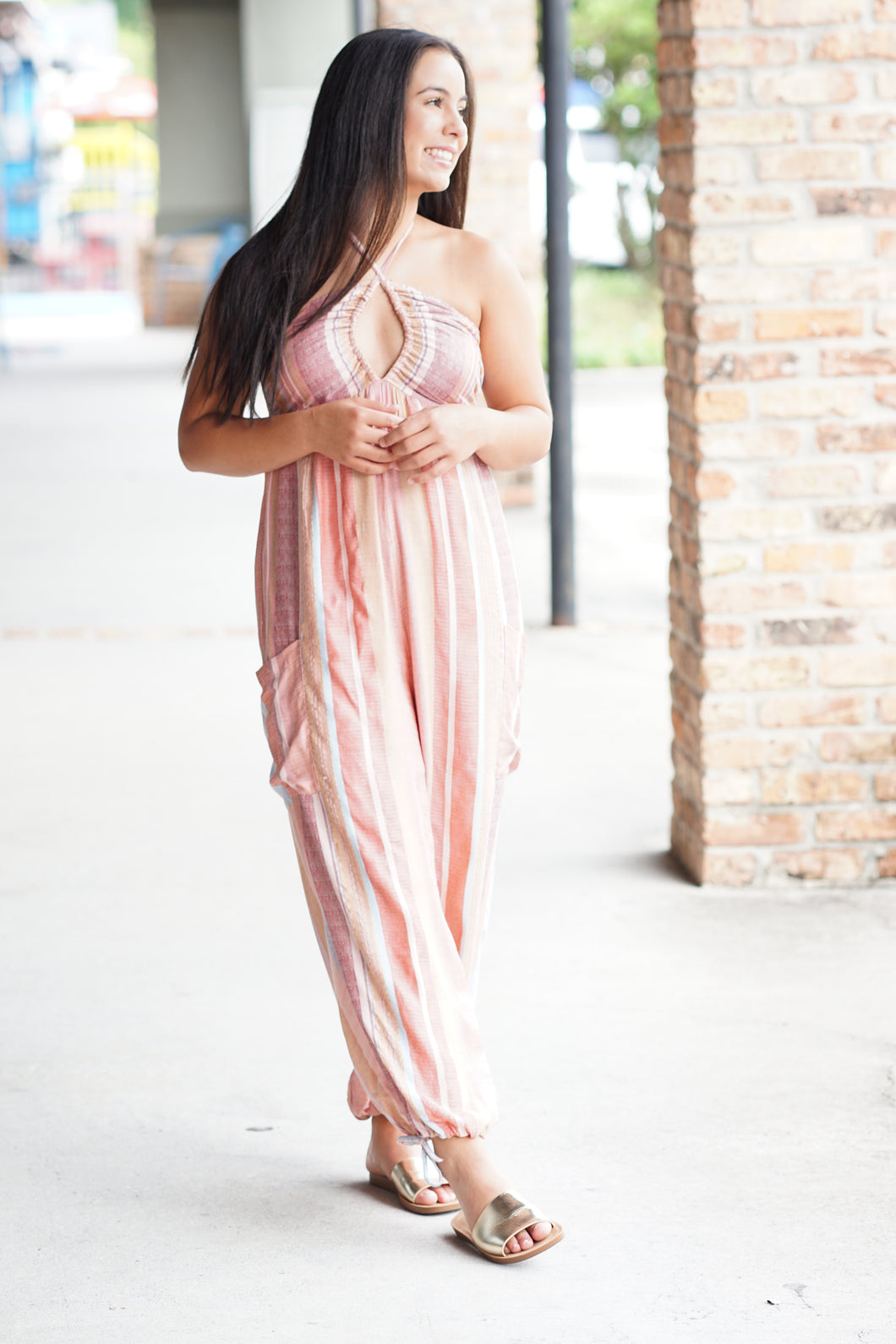 Don't Make Me Blush Jumpsuit