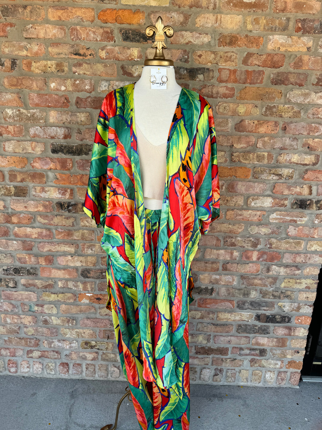 Tropical Oasis Kimono