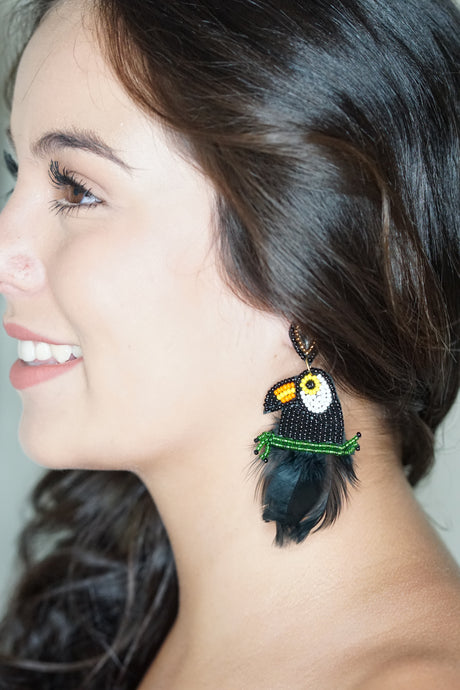 Toucan Earrings