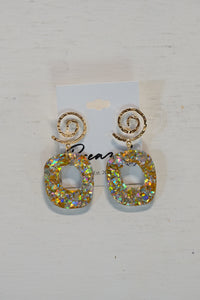 Prickly Pear Chunky Swirl Earring