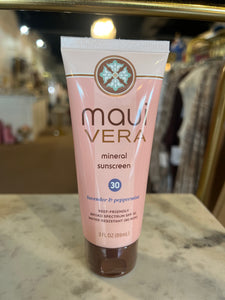 Maui Vera Organic Sunscreen