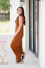 Load image into Gallery viewer, Loved Again Striped Jumpsuit